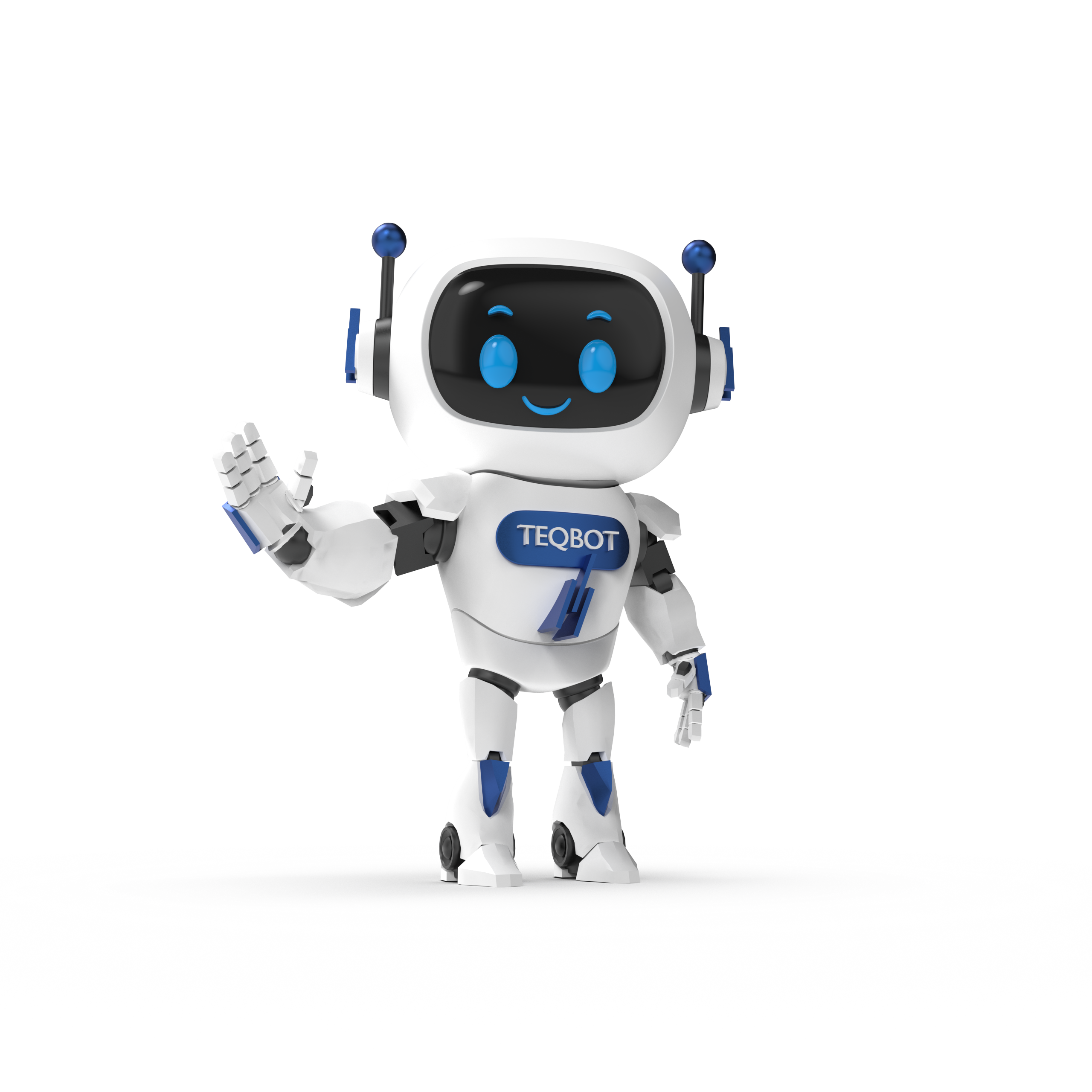 TEQSMA TEQBOT – 3D Yazıcı Üretimi Dekoratif Robot