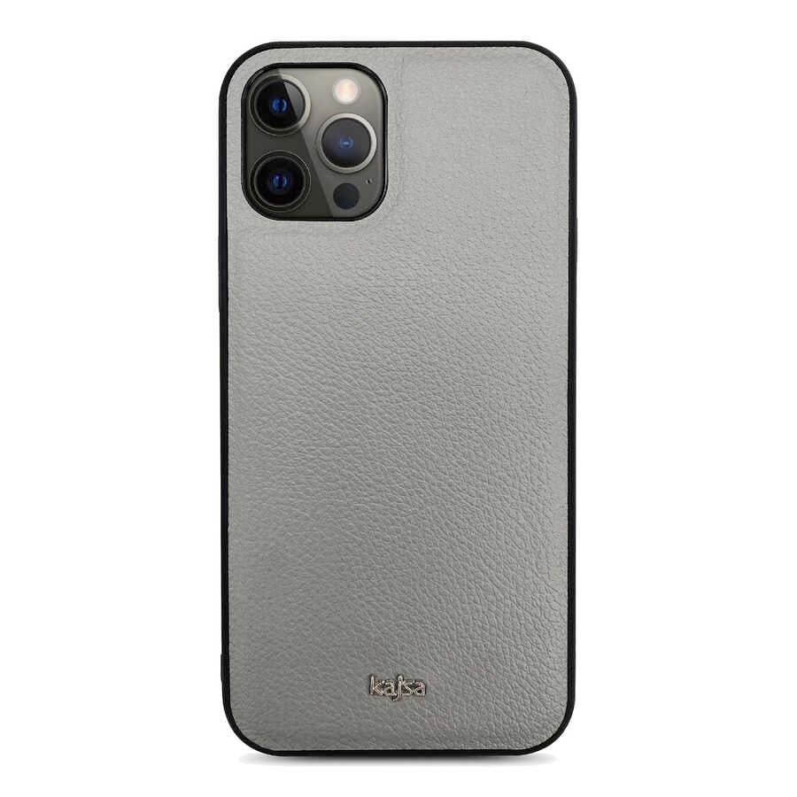 Apple iPhone 12 Pro Max Kılıf ​Kajsa Luxe Collection Hakiki Deri Kapak