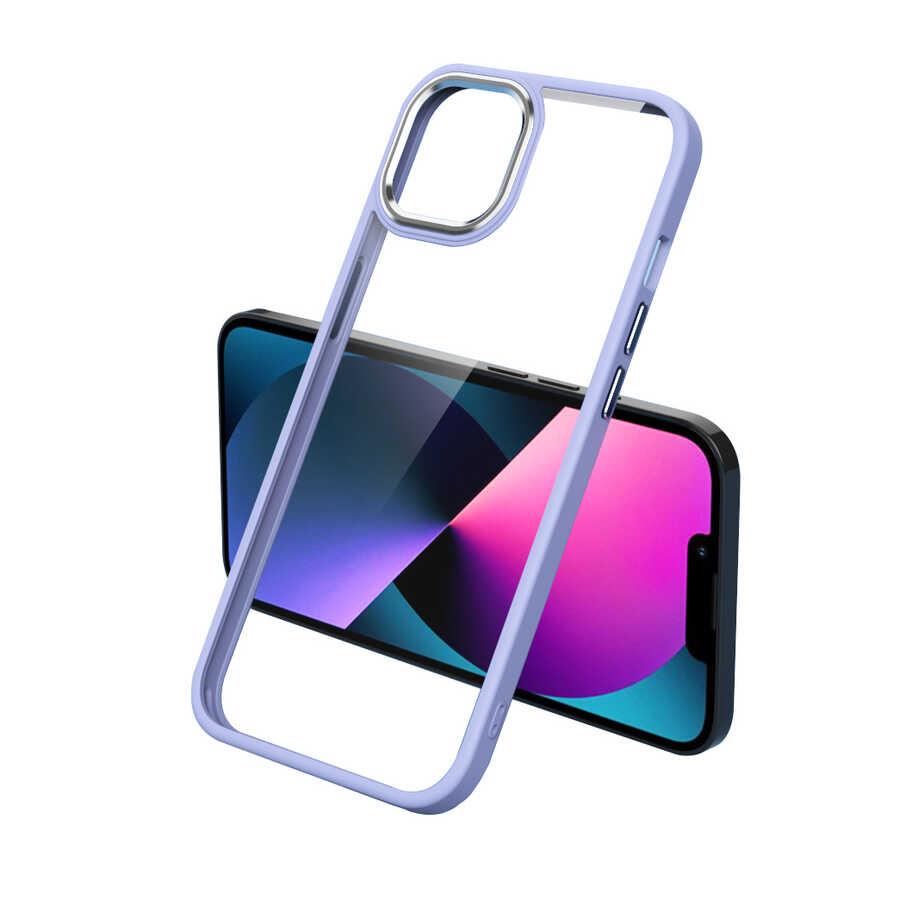 Apple iPhone 13 Pro Max Kılıf Zore Krom Kapak
