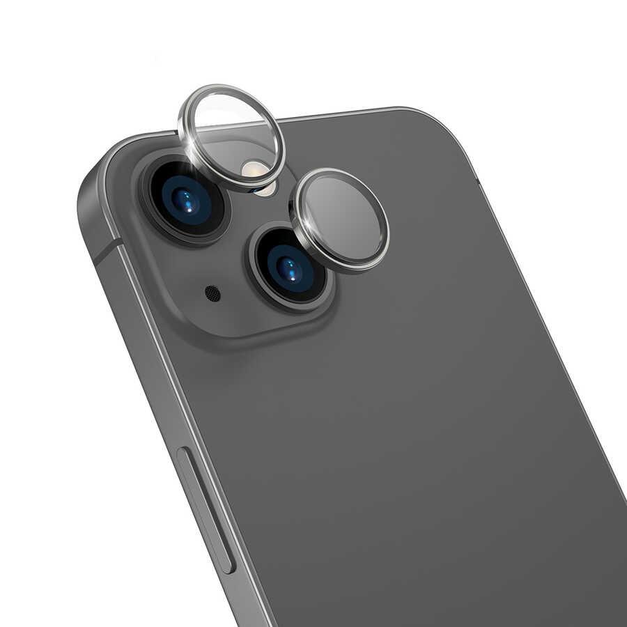 Apple iPhone 14 ​​​Plus Wiwu Lens Guard Metal Kamera Lens Koruyucu