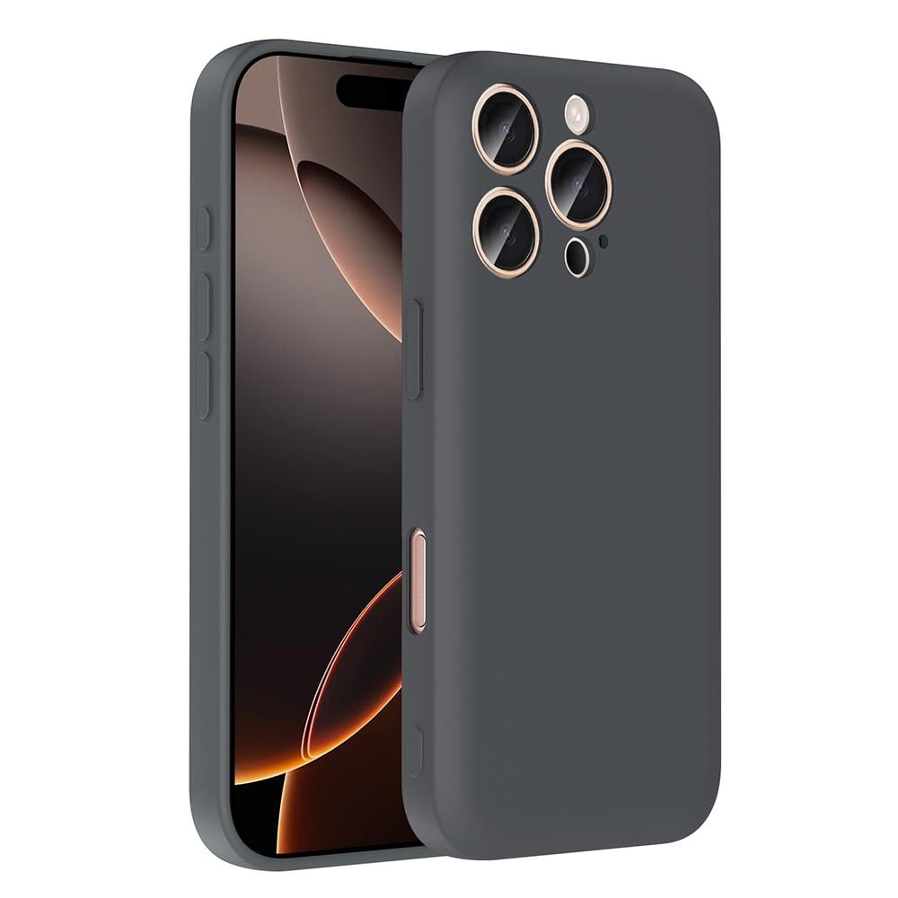 Apple iPhone 16 Pro Kılıf Kamera Korumalı Kartlık Hazneli Zore Vitra Kapak