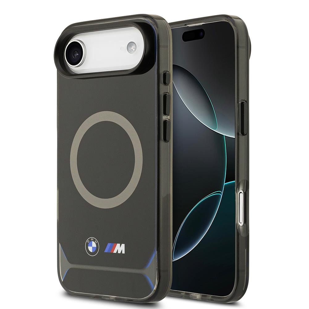 Apple iPhone 17 Air Kılıf BMW Orjinal Lisanslı M-safe Şarj Özellikli Metal Buton Tasarımlı IML Baskılı M Dizayn Kapak
