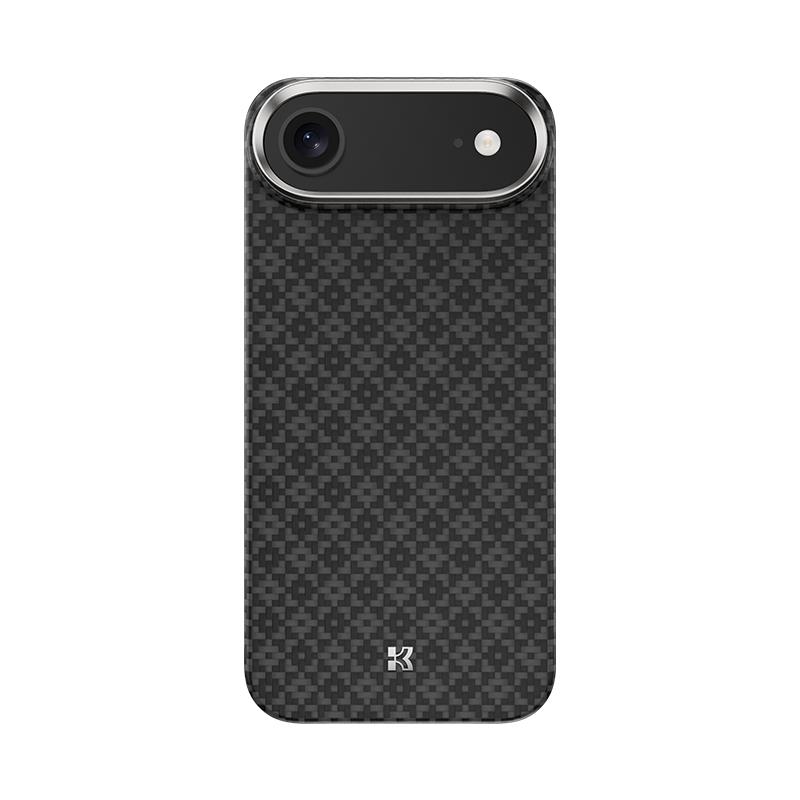 Apple iPhone 17 Air Kılıf M-Safe Şarj Özellikli Benks ArmorAir ArmorGrid Serisi Kevlar Kapak