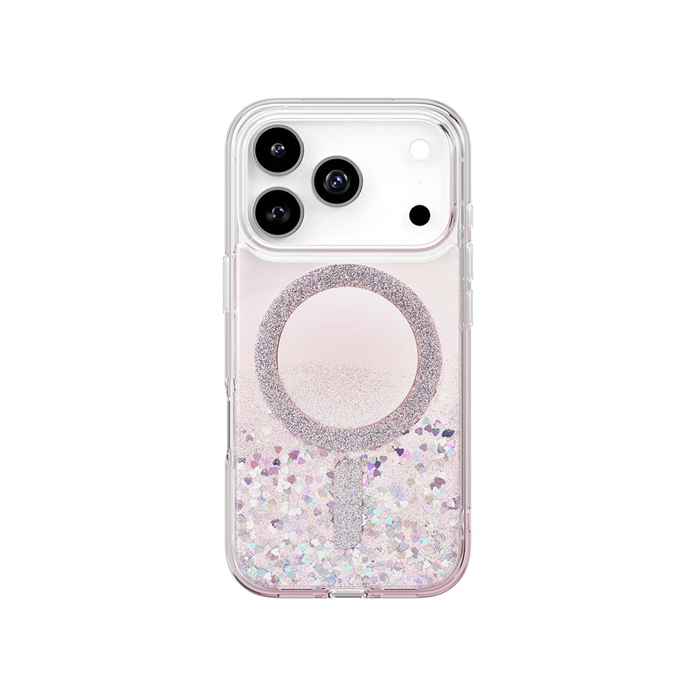 Apple iPhone 17 Pro Kılıf M-safe Şarj Özellikli Parlak Halkalı Coehl Solea Kapak