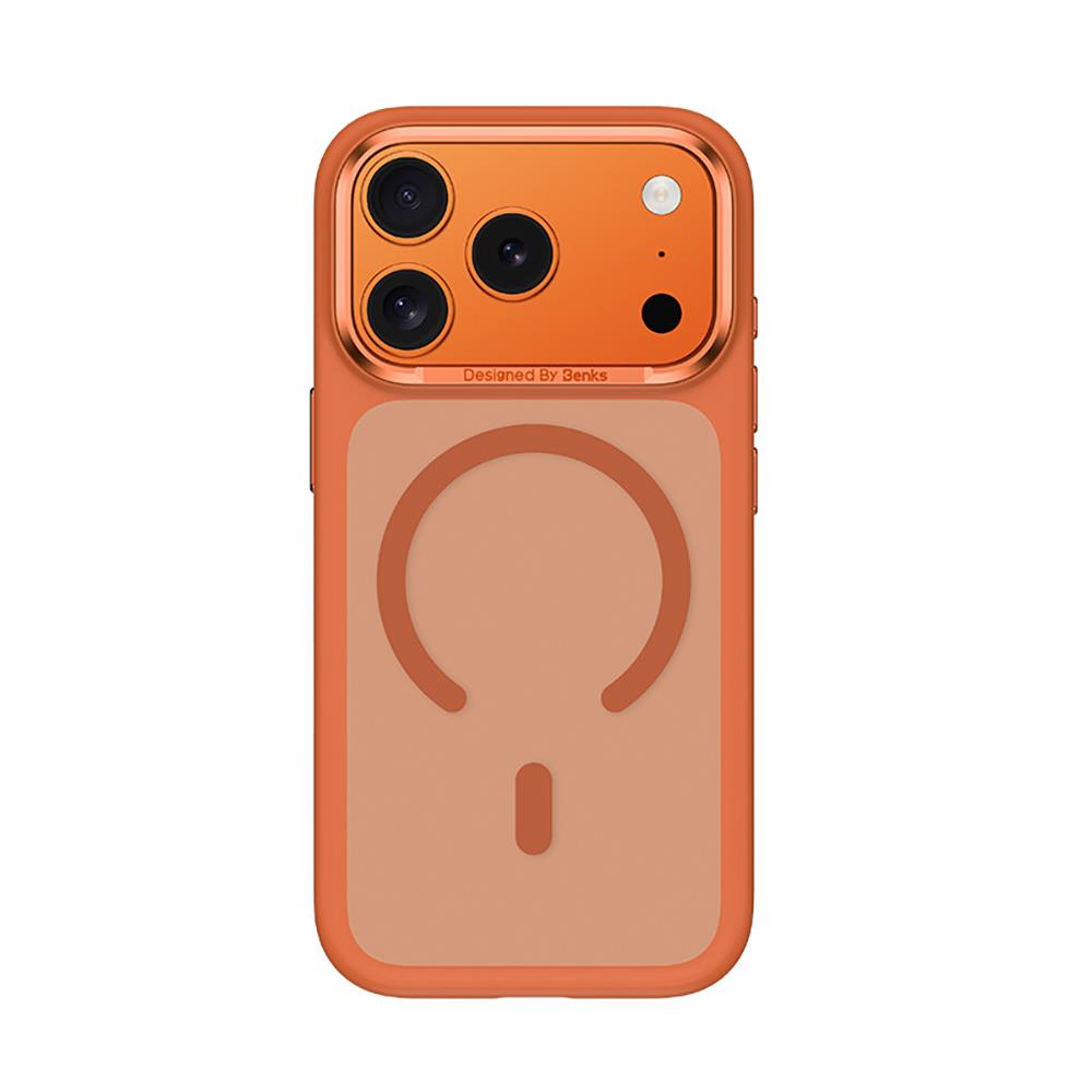 Apple iPhone 17 Pro Kılıf M-Safe Şarj Özellikli Benks Mist C-Magnet Kapak