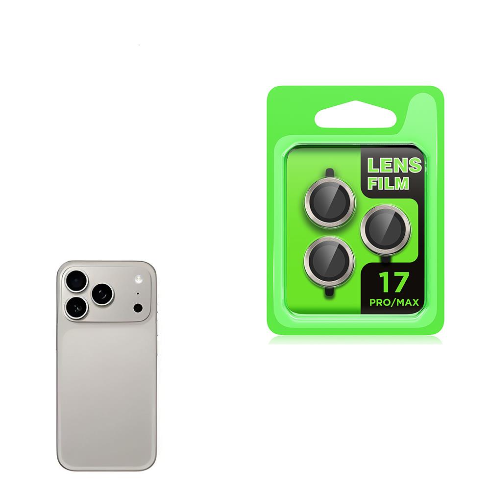Apple iPhone 17 Pro Max Zore CL-07 Kamera Lens Koruyucu