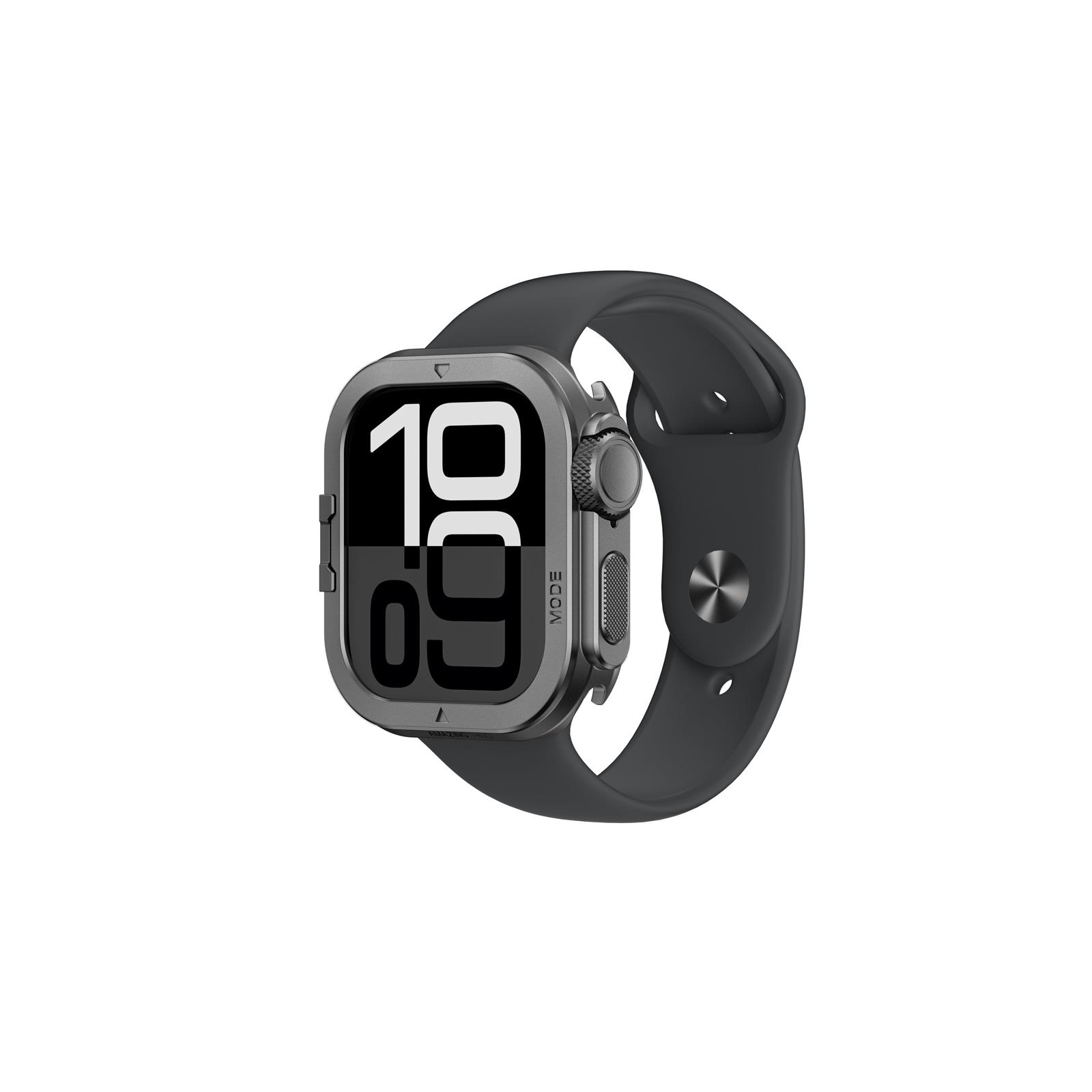 Apple Watch 10 46mm Amazingthing Premium Armor Fit FullGuard Metal Kasa ve Ekran Koruyucu