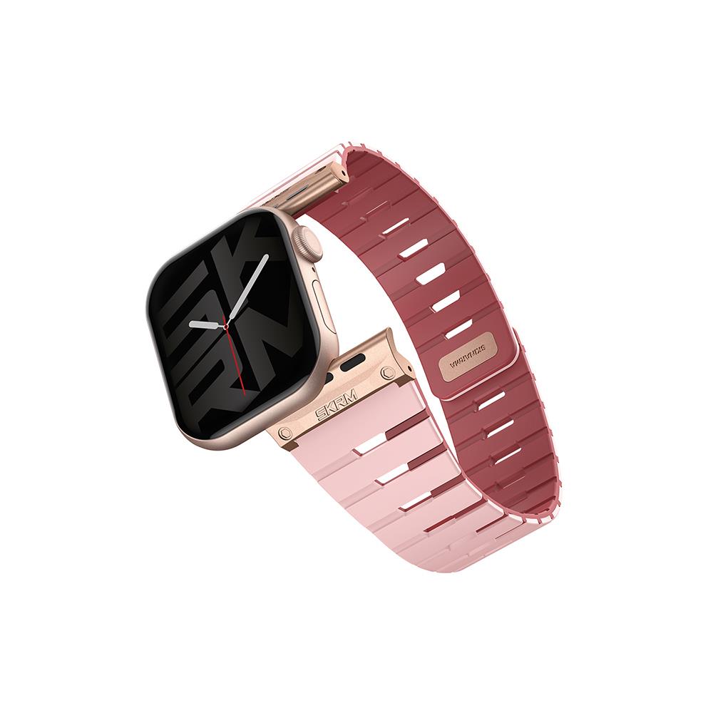 Apple Watch 40mm Skinarma Gemini Serisi TPU Magnetik Silikon Kordon