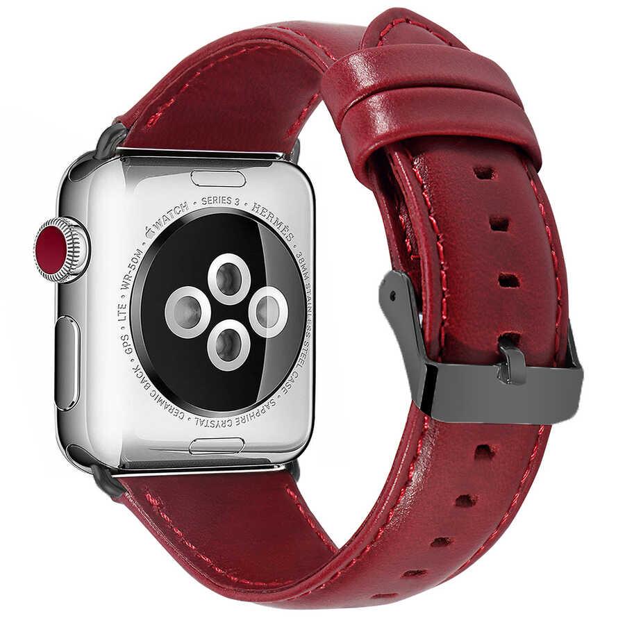 ​​​Apple Watch 42mm Luxury Leather Deri Kordon