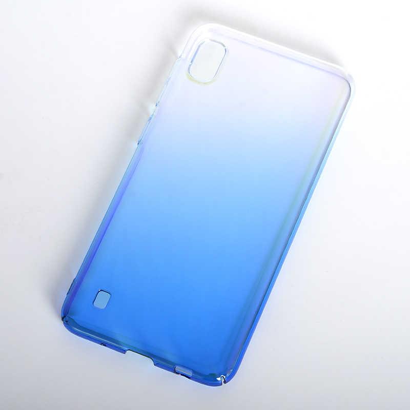 Galaxy A10 Kılıf Zore Renkli Transparan Kapak