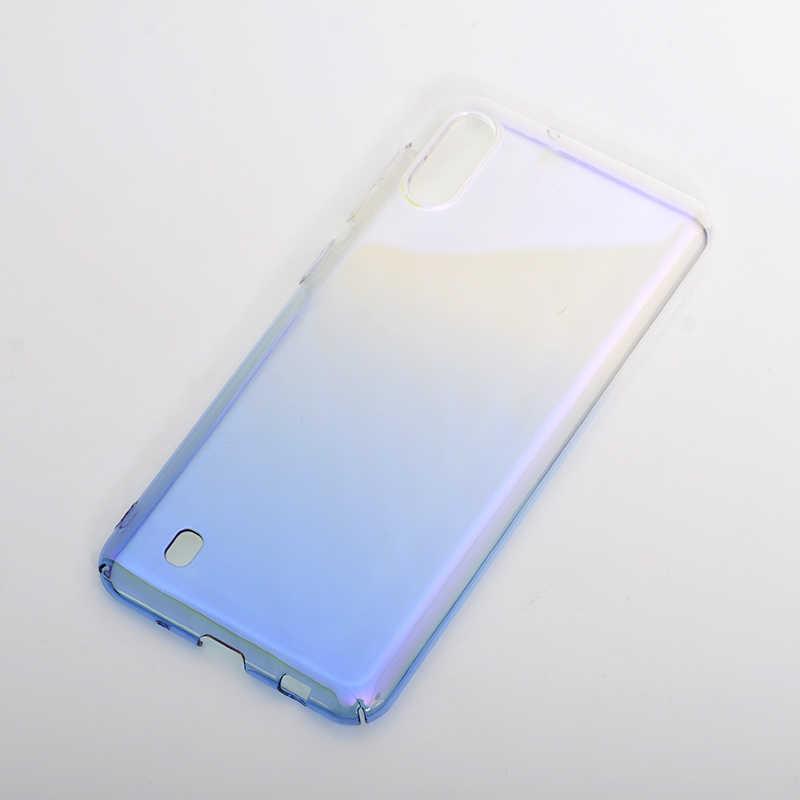 Galaxy M10 Kılıf Zore Renkli Transparan Kapak