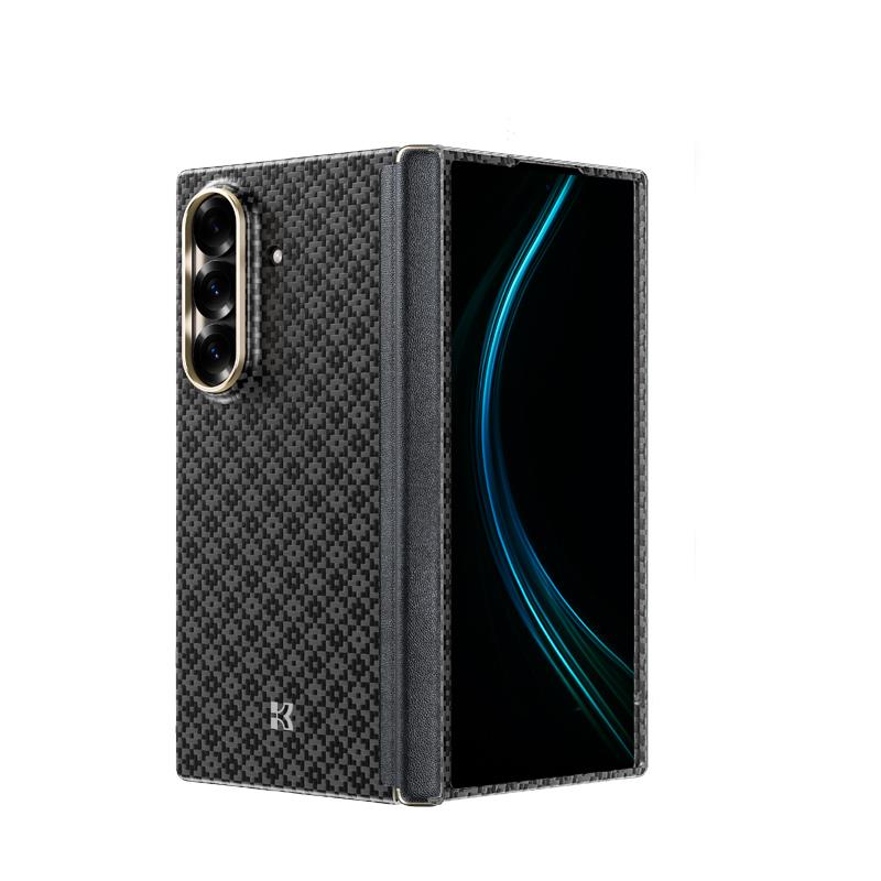 Galaxy Z Fold 7 Kılıf M-Safe Şarj Özellikli Benks ArmorAir ArmorGrid Serisi Kevlar Kapak