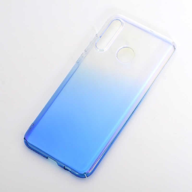 Huawei P30 Lite Kılıf Zore Renkli Transparan Kapak
