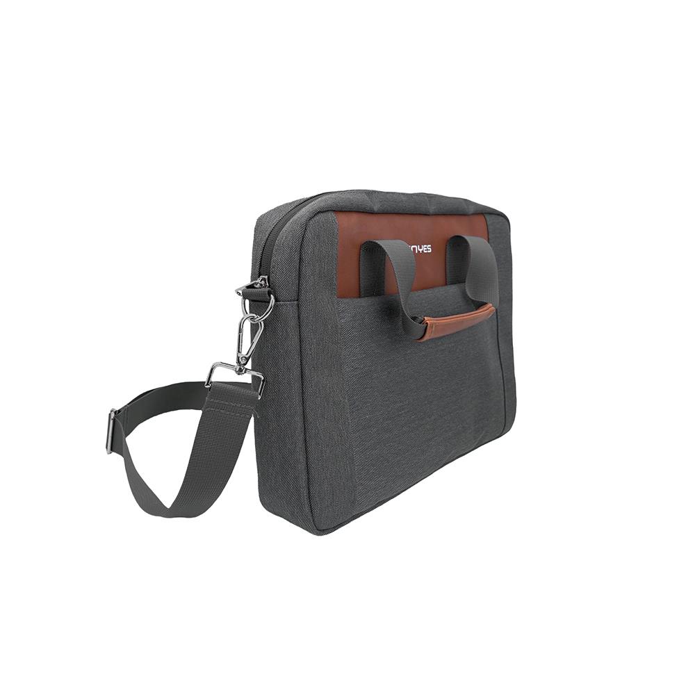 Lenyes LB543 Su Geçirmez Polyester Kumaş Çıkarılabilir Omuz Askılı 13-14 inç Laptop Çantası