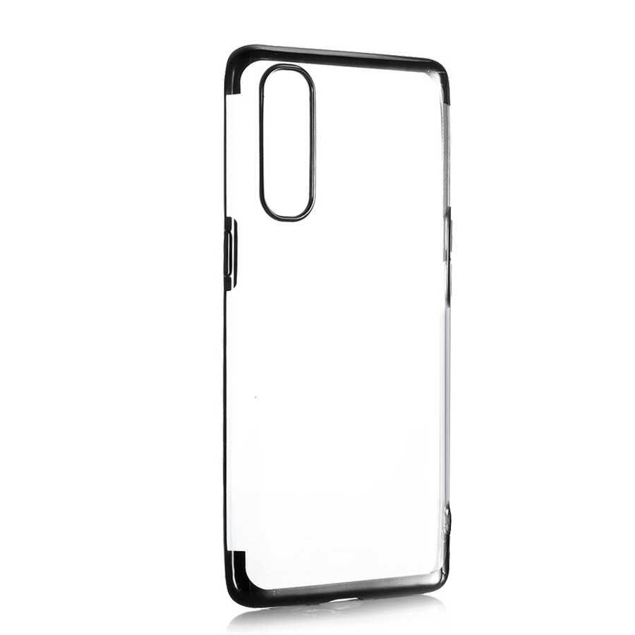 Oppo Reno 3 Pro Kılıf Zore Dört Köşeli Lazer Silikon Kapak