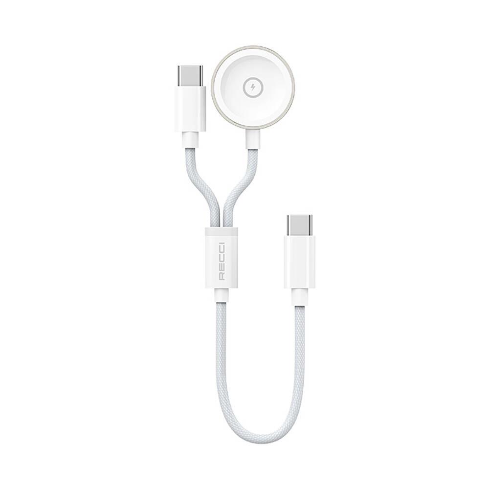 Recci RCW-39 2in1 Akıllı Saat Wireless Şarj Kablosu