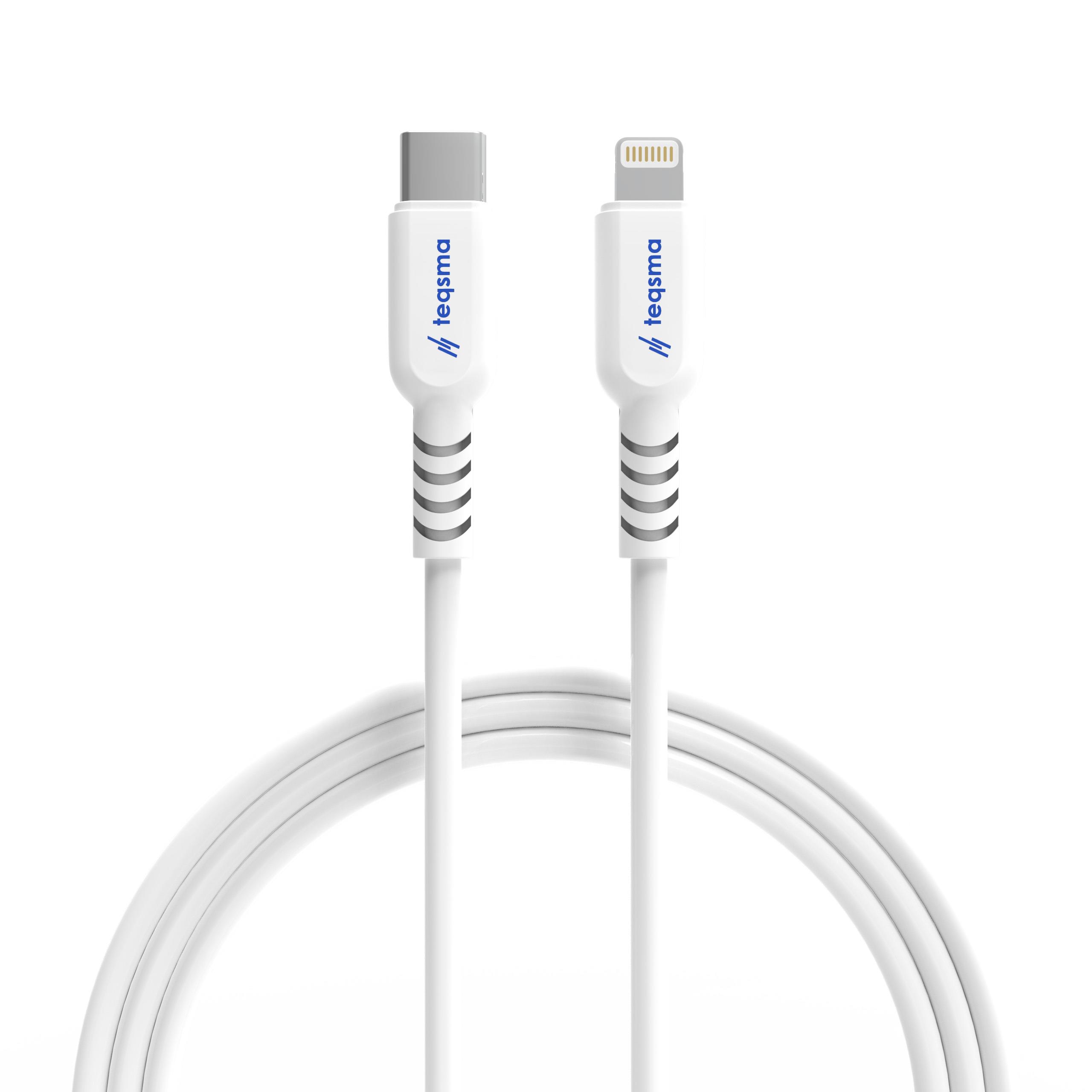 TEQSMA FUSION L27 Lightning - Type-C Kablo 27W 100Cm