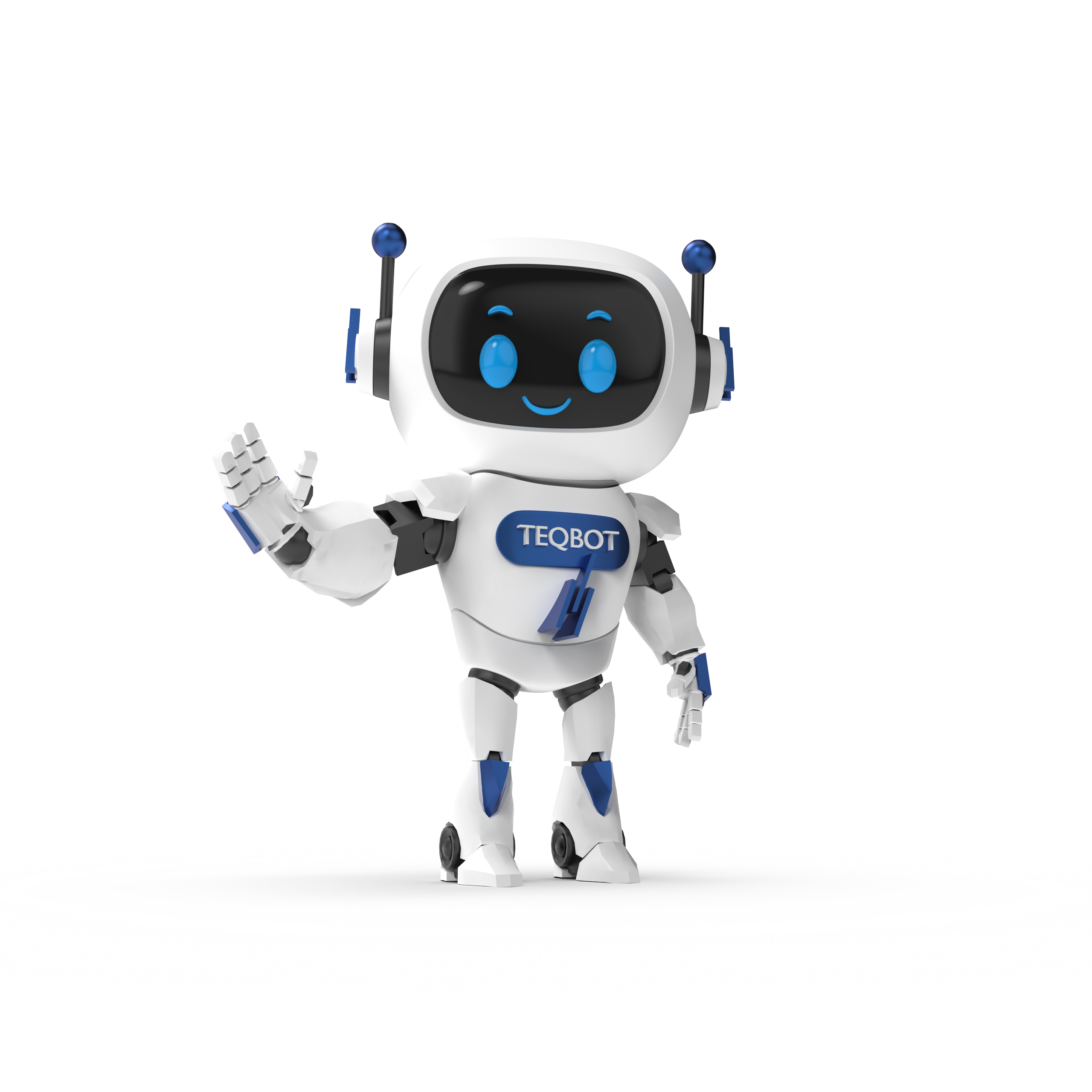 TEQSMA TEQBOT – 3D Yazıcı Üretimi Dekoratif Robot