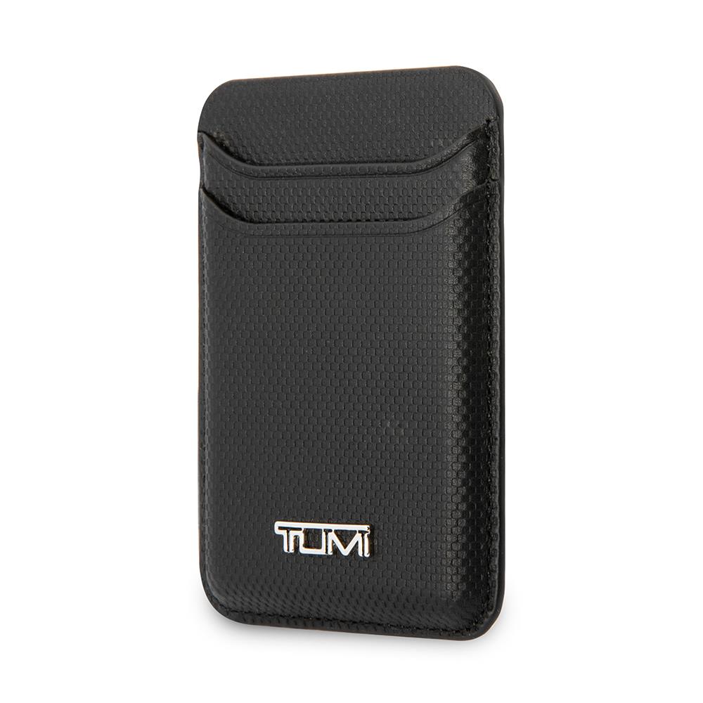 Tumi Orjinal Lisanslı 2 Hazneli Metal Logolu Deri Magnetik Kartlık