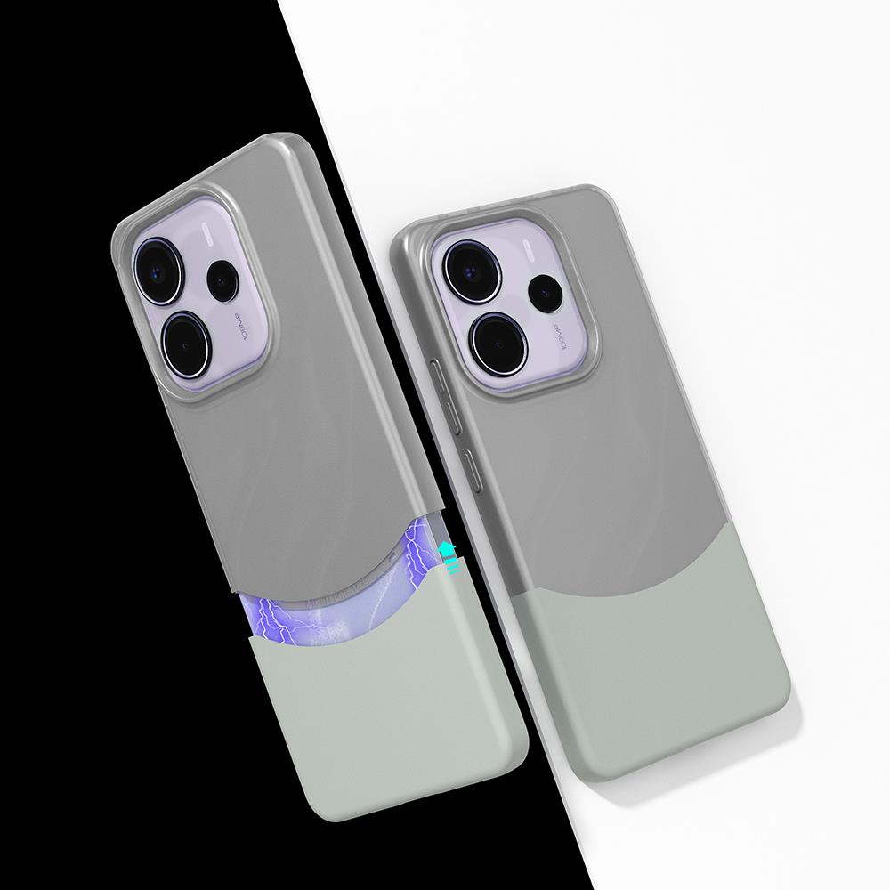 Xiaomi Redmi Note 14 5G Kılıf Mıknatıslı Zore Duble Kapak