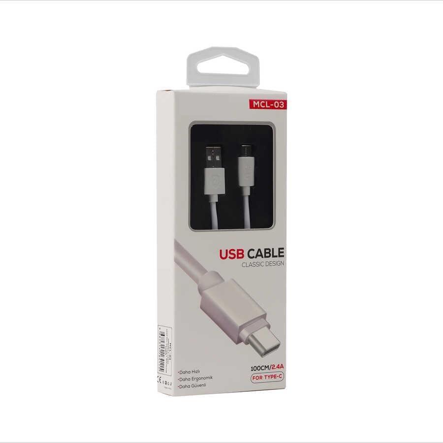 Zore MCL-03 Type-C Usb Kablo