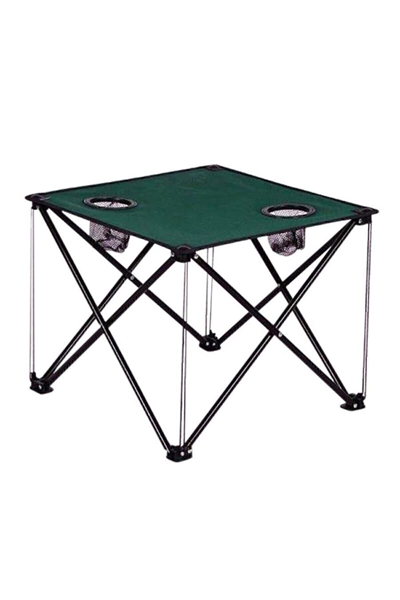 Katlanır Kamp Masası 47 cm Yeşil – Katlanabilir Kamp Masası
