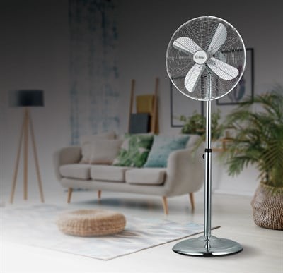 KFAN-7421 Standlı Vantilatör – 65W, 3 Kademeli, 4 Alüminyum Kanatlı, 127 cm
