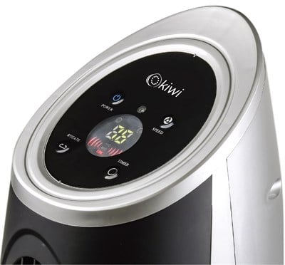 Kule Tipi Turbo Vantilatör 130W – 4 Hız, Uzaktan Kumandalı, 8 Saat Zaman Ayarlı, Otomatik Salınımlı (KFAN-7690