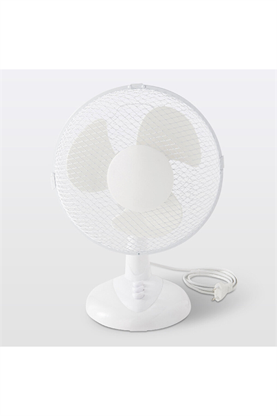 Opp FT23 Beyaz Masa Üstü Vantilatör 25W 23 cm