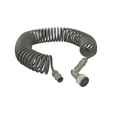 Verve Spiral Hortum Seti 15 Metre – Gül Başlıklı Tabancalı Bahçe Sulama Hortumu