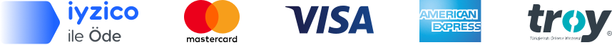 Visa, Mastercard, Troy, American Express ve iyzico