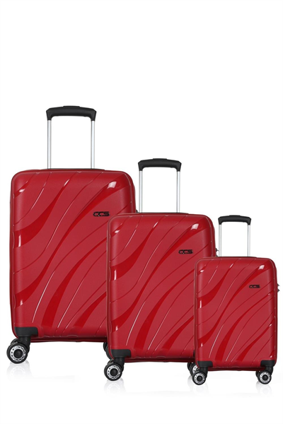 ÇÇS 5223 Polipropilen 3lü Seti Bordo