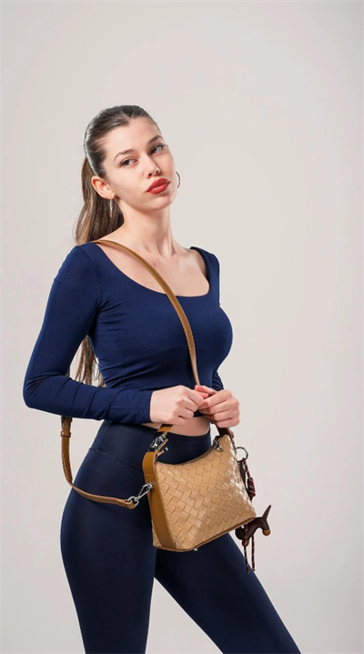ÇÇS Kadın 18041 Omuz Ve El Çantası Camel