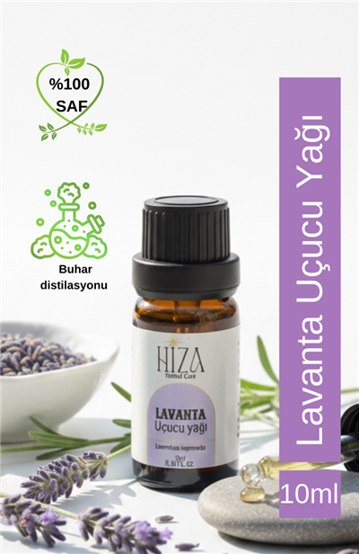 %100 DOĞAL LAVANTA YAĞI (İNTERMEDİA) 10 ML