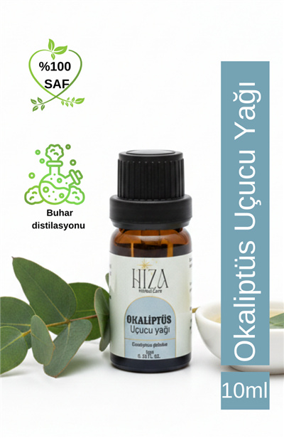 %100 DOĞAL OKALİPTÜS UÇUCU YAĞI 10 ML