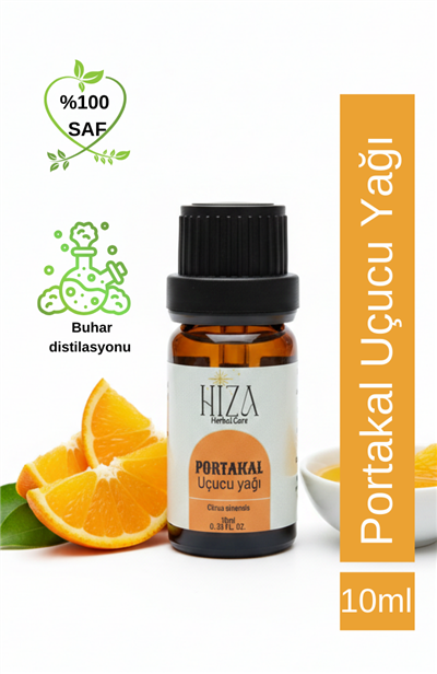 %100 DOĞAL PORTAKAL UÇUCU YAĞI 10 ML