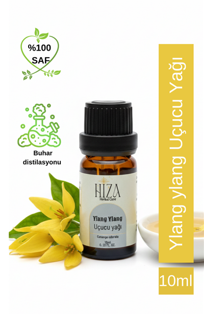 %100 DOĞAL YLANG YLANG UÇUCU YAĞI 10 ML