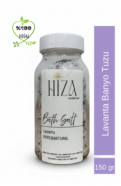 DOĞAL YAĞ İÇERİKLİ LAVANTA BANYO TUZU 150 GR 150 GR