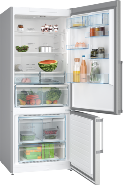 Serie 6 Alttan Donduruculu Buzdolabı  el izi bırakmaz Kolay temizlenebilir Inox, No Frost KGN76CIE0N