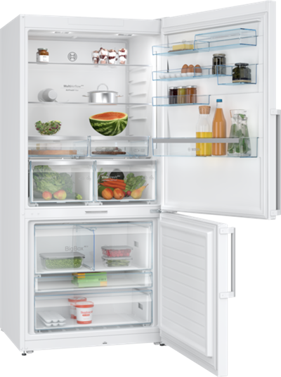 Serie 8 Alttan Donduruculu Buzdolabı 186 x 86 cm Beyaz, Total No Frost KGP86FWC0N