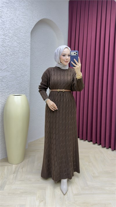Arya Elbise 3024 Kahve