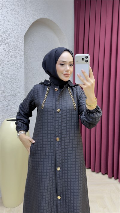 Başak Kapitone Kap 2070 Siyah