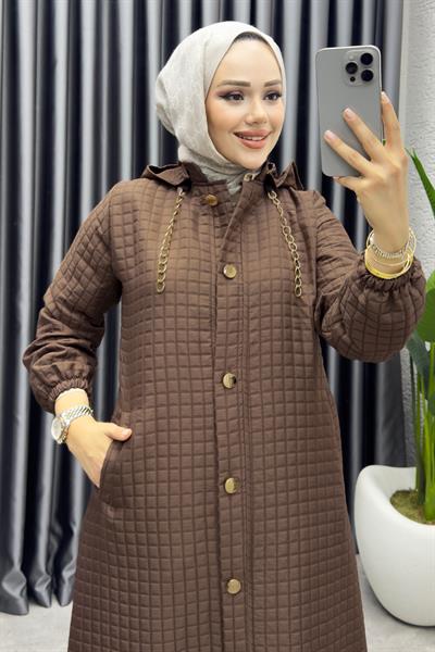 Başak Kapitone Kap 2070 Acı Kahve