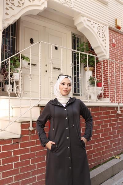 Çıt Çıt Detaylı İki İplik Takım 2008 Antrasit
