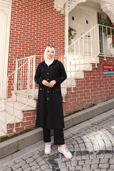 Çıt Çıt Detaylı İki İplik Takım 2008 Siyah