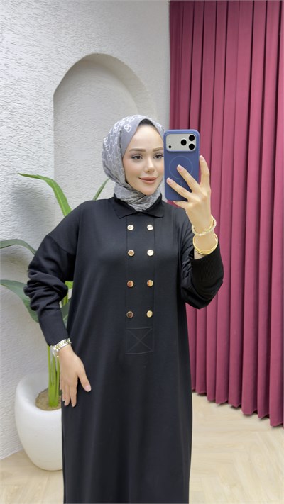 Dilara Merserize Takım 7041 Siyah