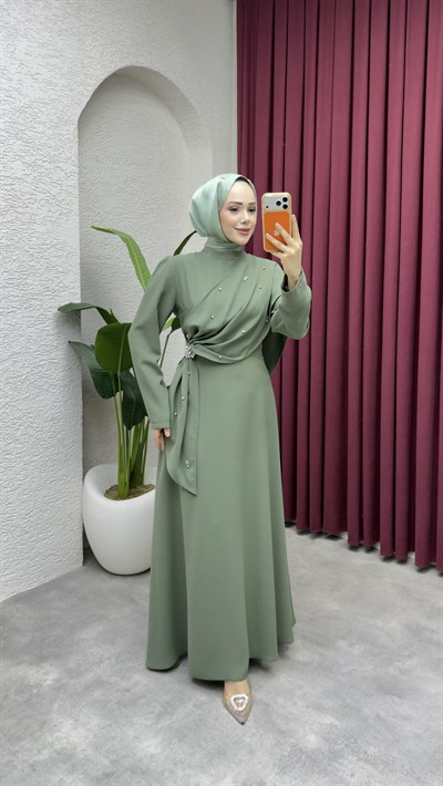 Feyza Elbise 6428 Mint