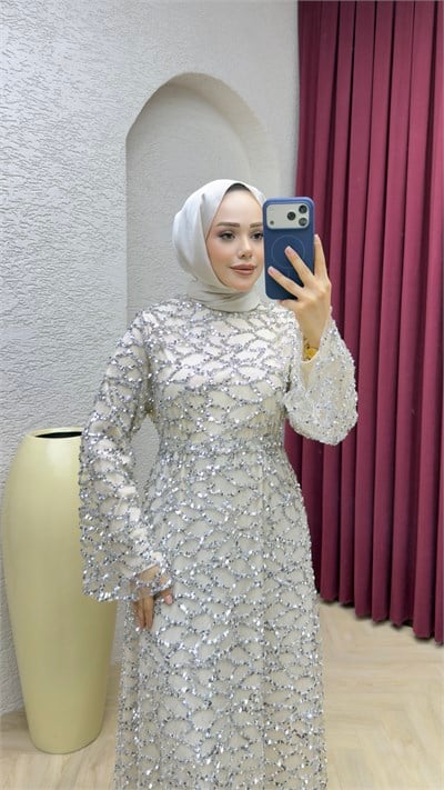 Meyra Payet Abiye 1036 Taş