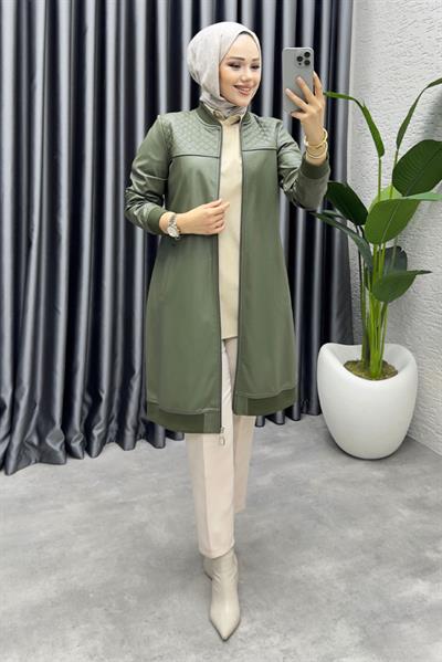 Nehir Kapitone Deri Kap 9010 Haki