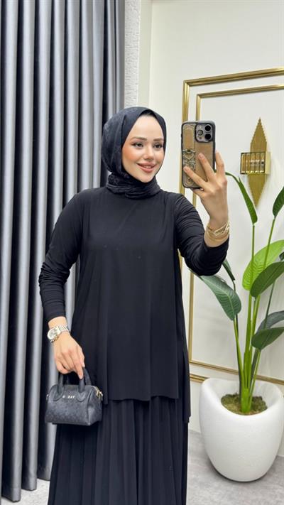 Sandy Etekli Takım 4125 Siyah